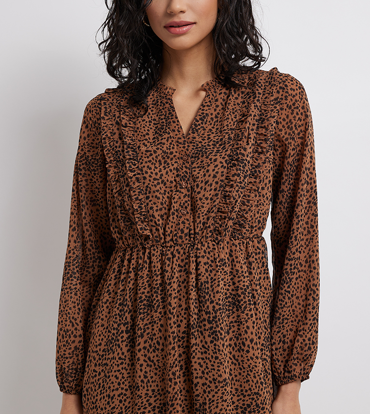 silk dress brown LUTEL BACKLESS MAXI DRESS main image 1
