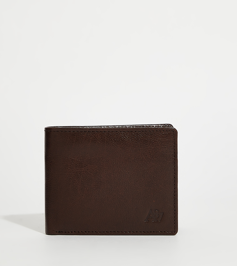 Aero Men's Bi-Fold Leather Wallet