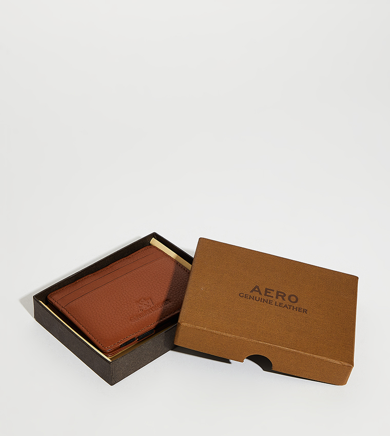 Aero Men's Leather Card Holder