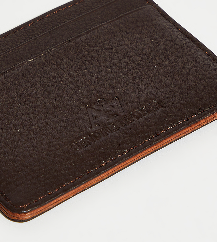 Aero Men's Leather Card Holder