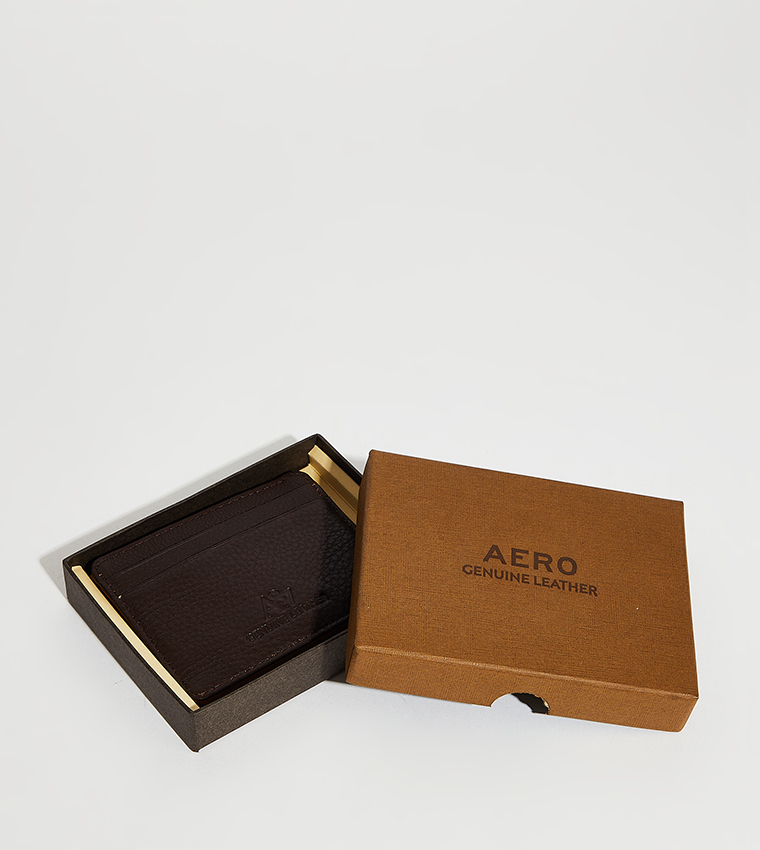 Aero Men's Leather Card Holder