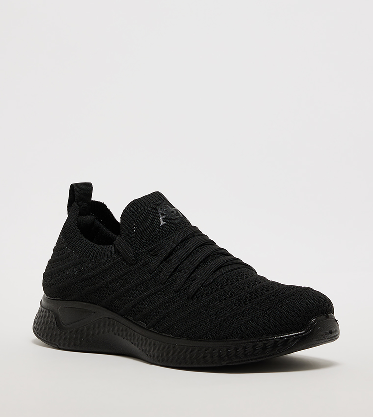 AERO MEN'S Knitted Lace Up Shoes