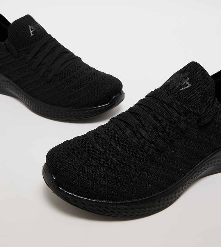 AERO MEN'S Knitted Lace Up Shoes