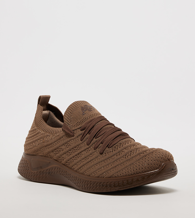 AERO MEN'S Knitted Lace Up Shoes