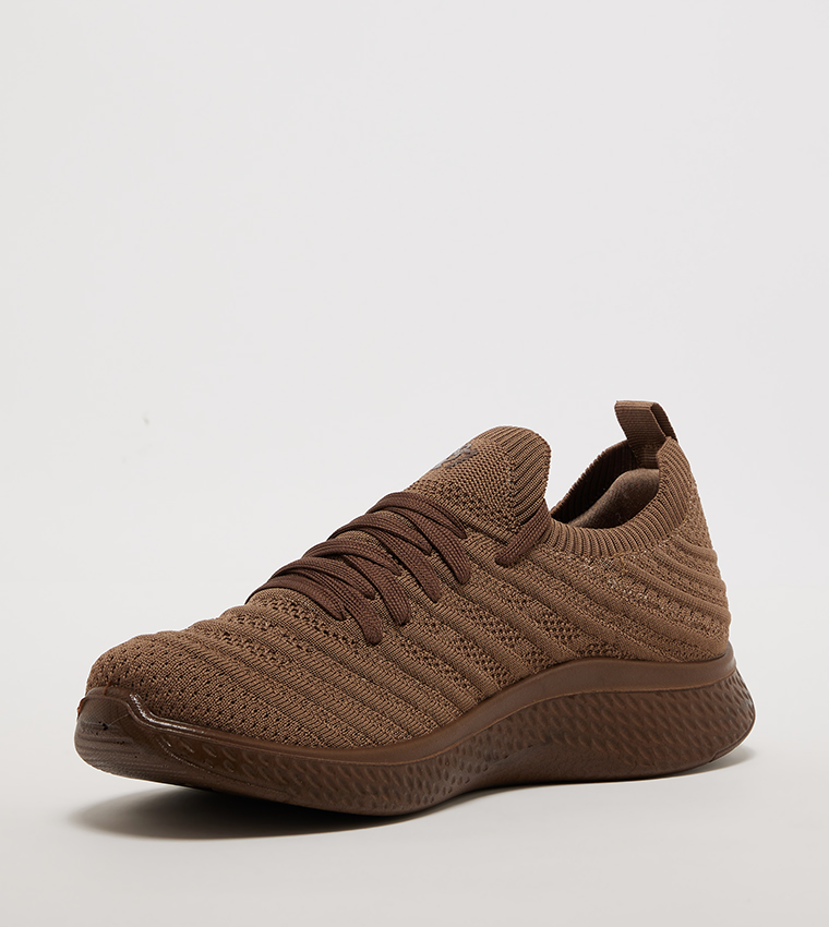 AERO MEN'S Knitted Lace Up Shoes