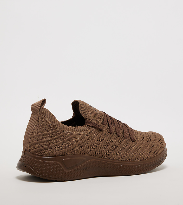 AERO MEN'S Knitted Lace Up Shoes