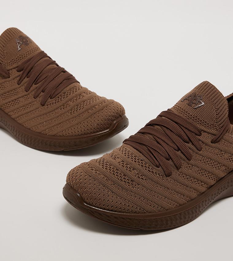 AERO MEN'S Knitted Lace Up Shoes