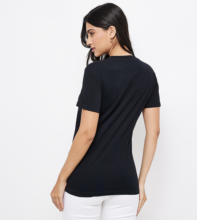 AERO LADIES Logo Embroidered T-Shirt