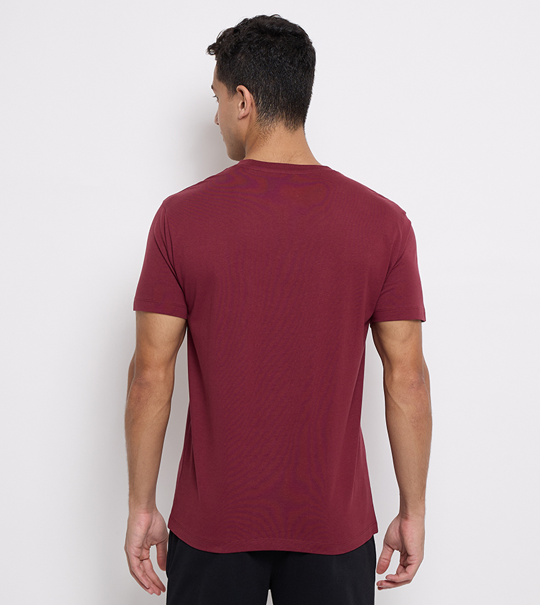 Aero Men's Logo Print Crew Neck T-Shirt