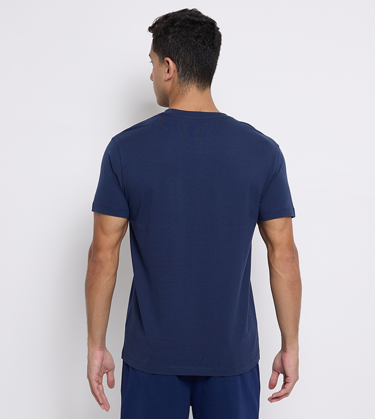 Aero Men's Logo Print Crew Neck T-Shirt