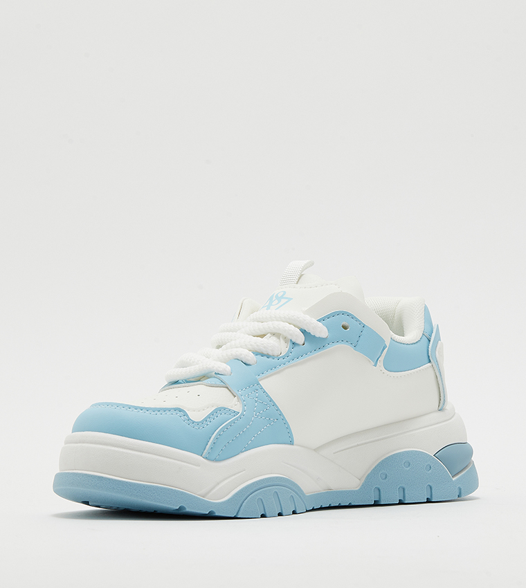 Aero Women's Color Block Chunky Sneakers