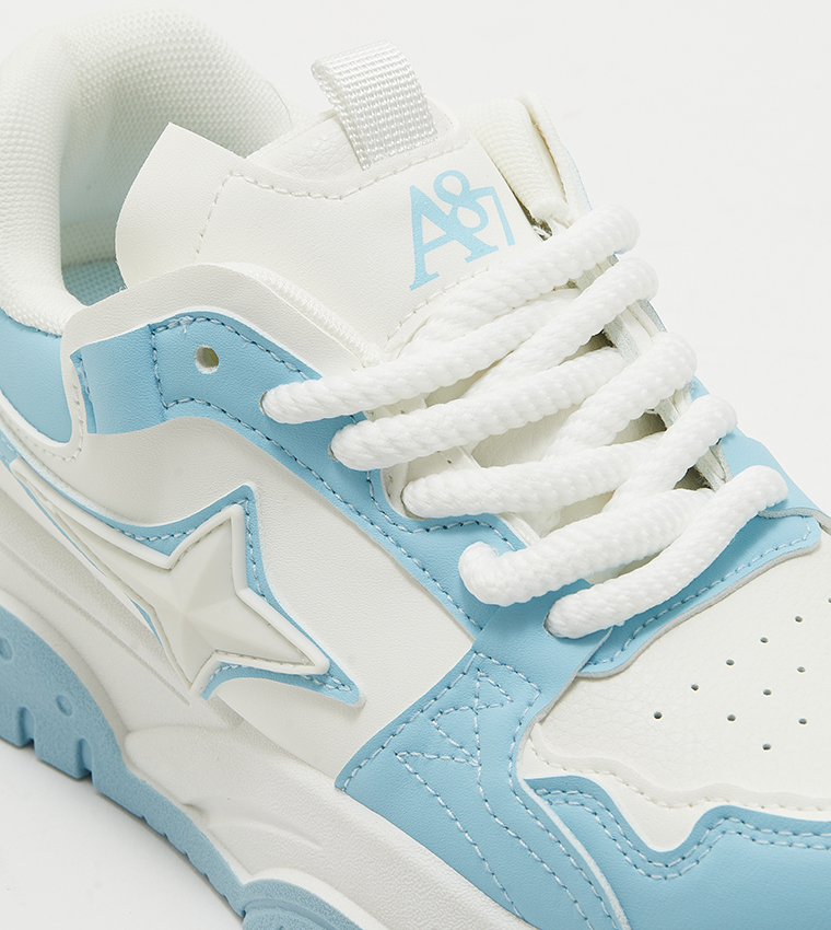 Aero Women's Color Block Chunky Sneakers
