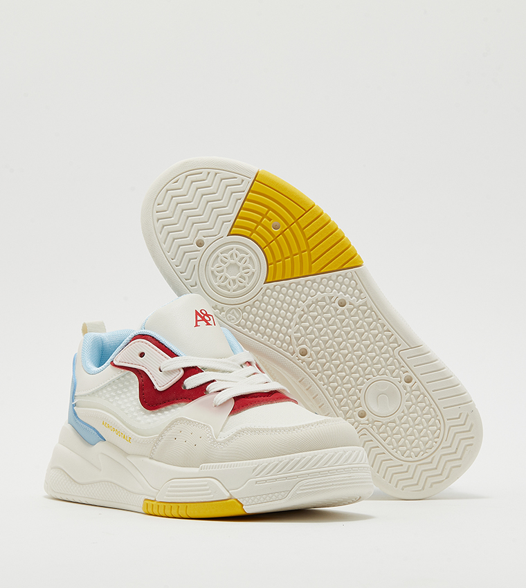Multicolor chunky sneakers cheap