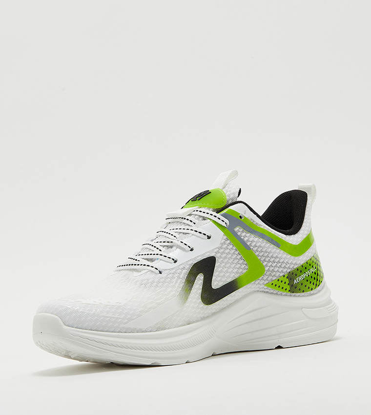 Aero Men's Printed Lace-Up Sneakers