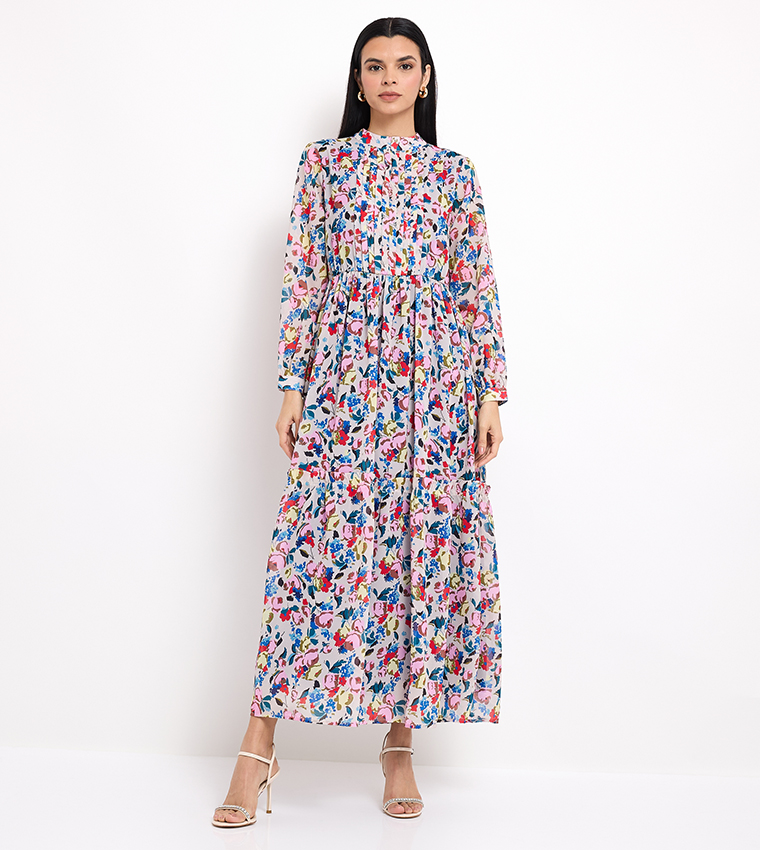 Aero Women's Printed Maxi Dress