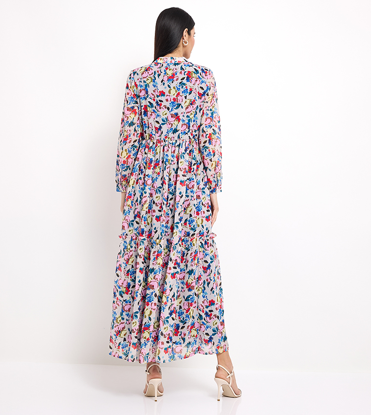Aero Women's Printed Maxi Dress