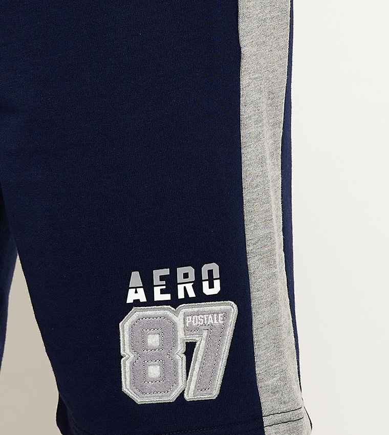 Aero Men's Printed Drawstring Waist Shorts