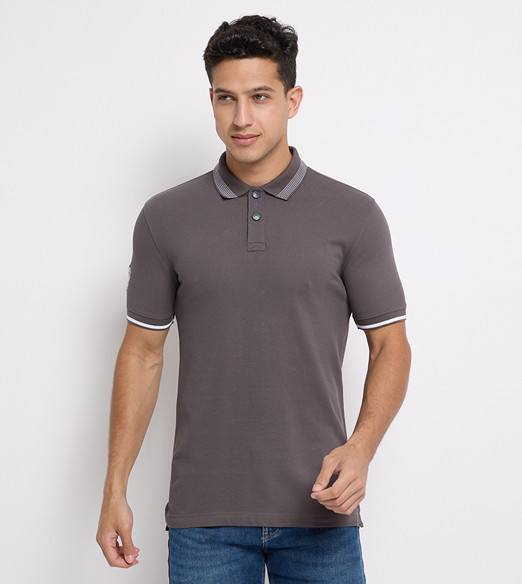 Aero Men's Logo Badge Polo T-Shirt