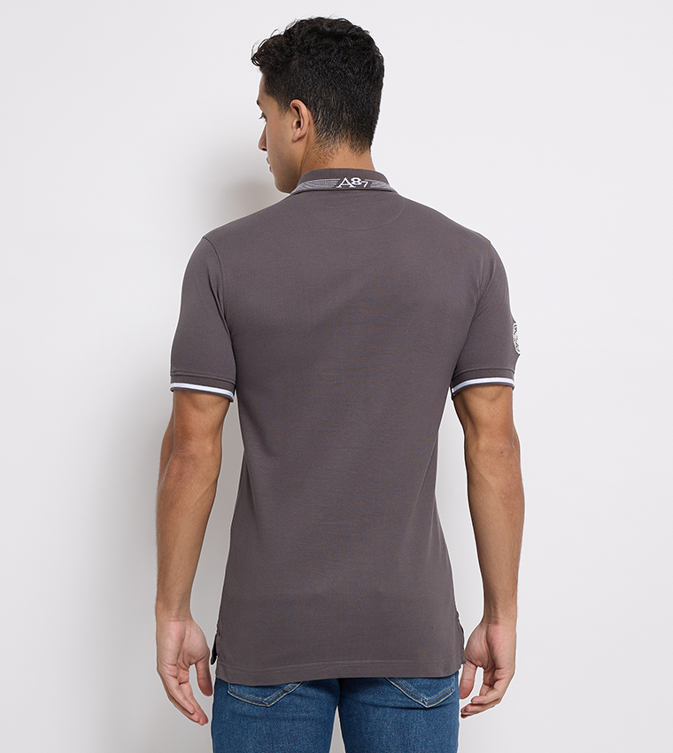 Aero Men's Logo Badge Polo T-Shirt