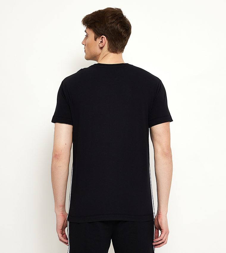 Aero Men's Typography Printed T-Shirt