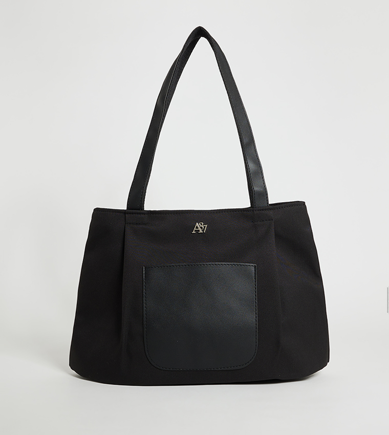 Buy Aeropostale Aero Women s Pocket Detail Tote Bag In Black 6thStreet UAE