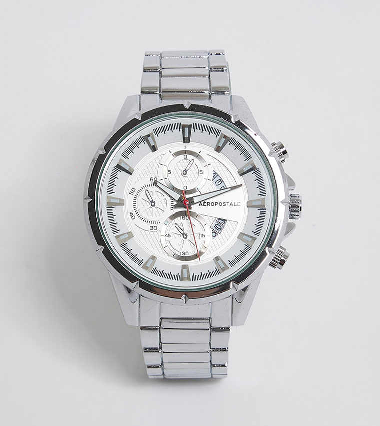 Aeropostale watch stainless steel deals