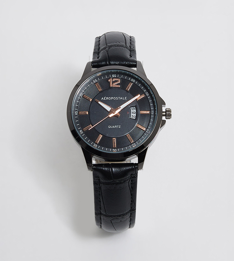 Aeropostale watch black online
