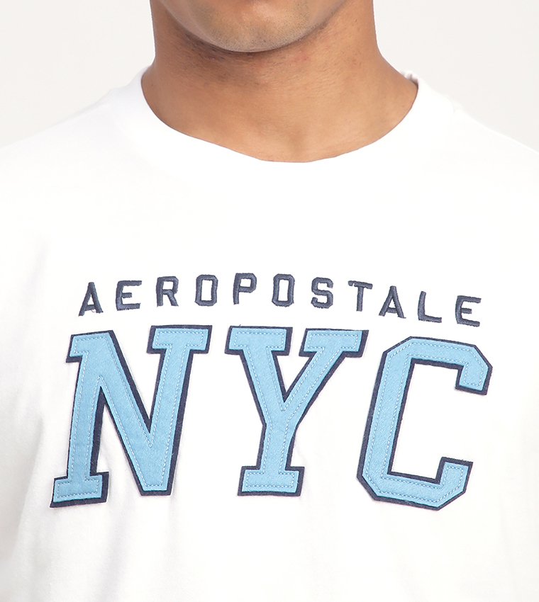 Aero Men's Logo Embroidered T-Shirt