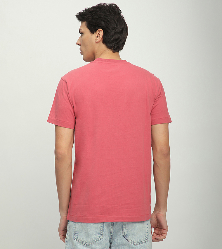 Aero Men's Logo Printed Crew Neck T-Shirt