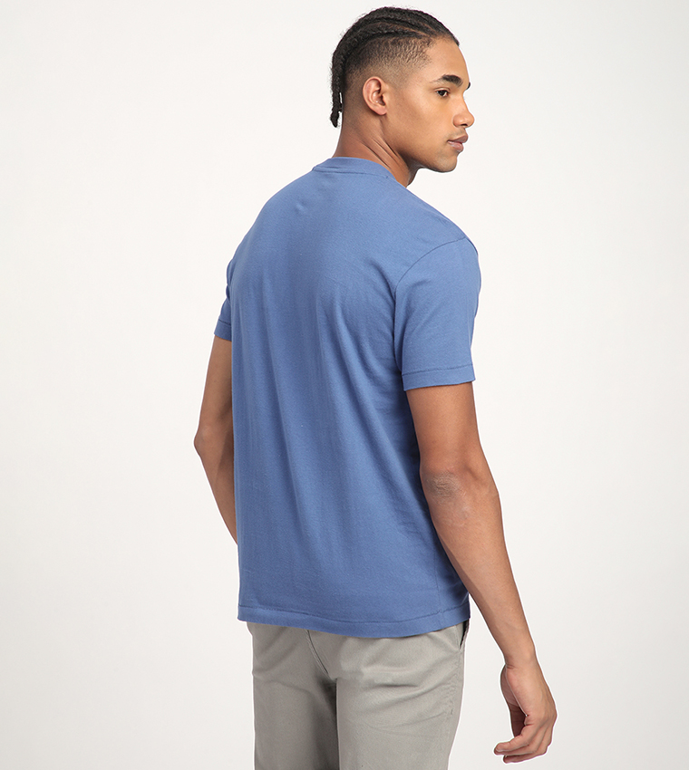 Aero Men's Brooklyn New York Applique T-Shirt