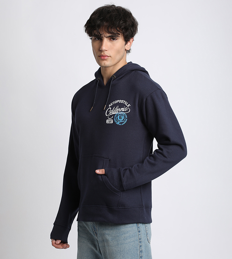 Aero Guys Logo Printed Hoodie