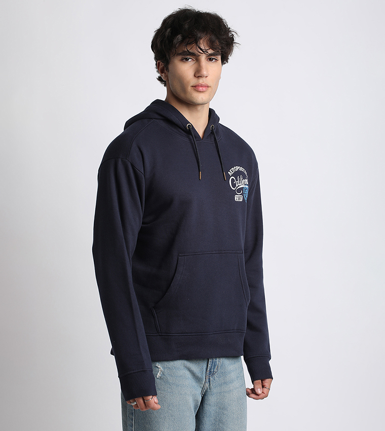 Aero Guys Logo Printed Hoodie