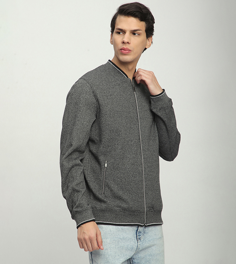 Aero Men's Zippered Fleece Jacket