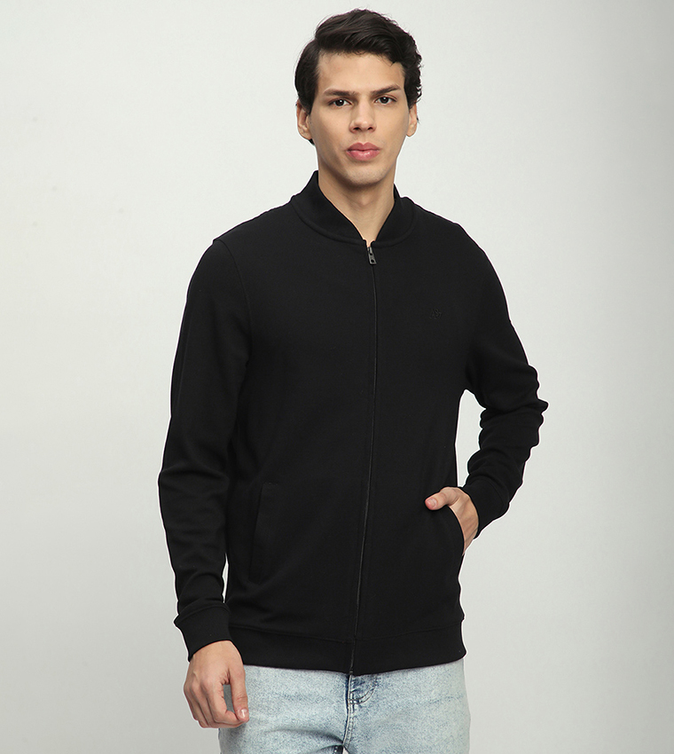 Aero Men's Zippered Fleece Jacket