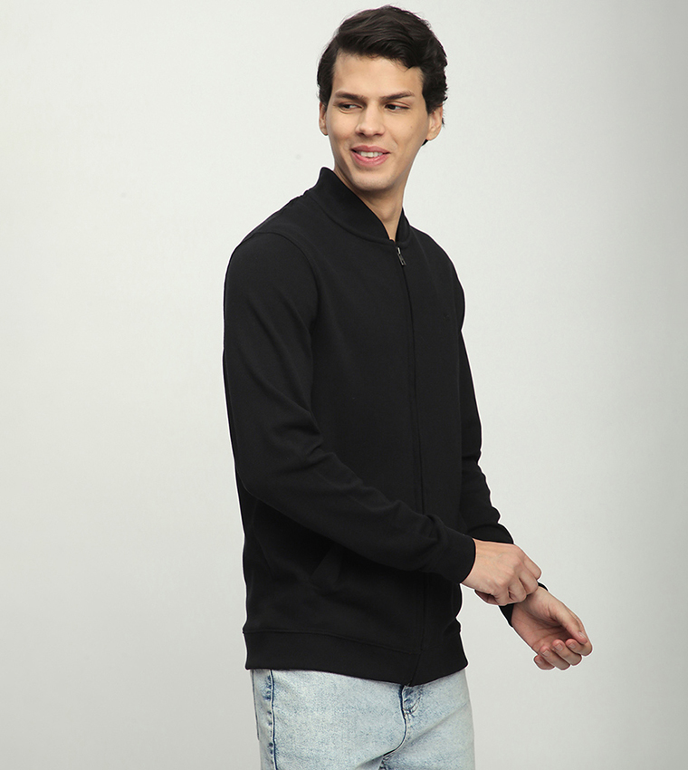 Aero Men's Zippered Fleece Jacket