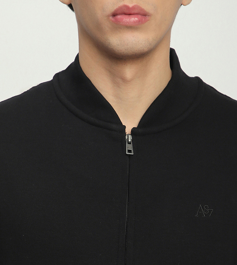 Aero Men's Zippered Fleece Jacket