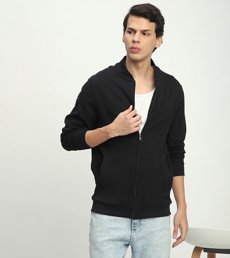 Aero Men's Zippered Fleece Jacket