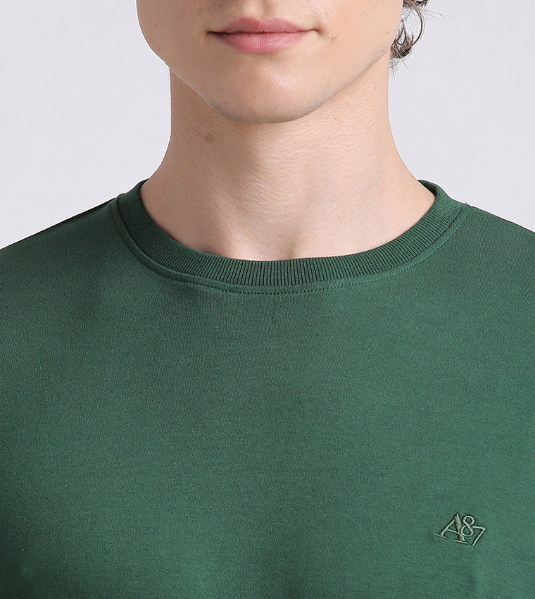 Aero Guys Logo Embroidered T-Shirt