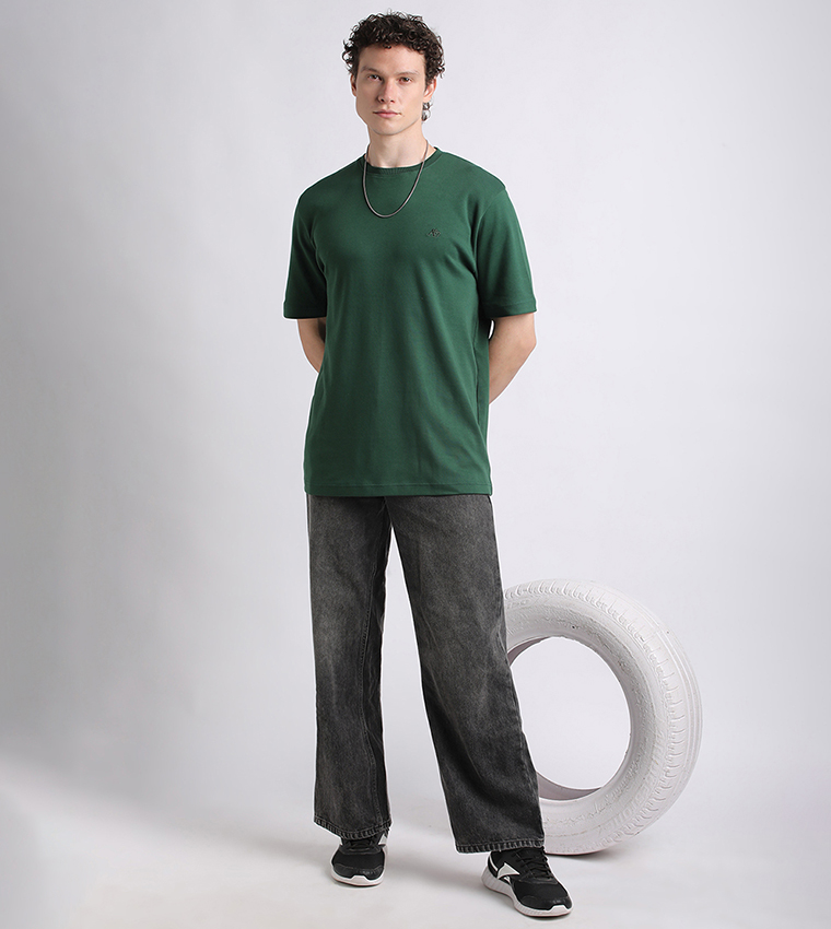 Aero Guys Logo Embroidered T-Shirt