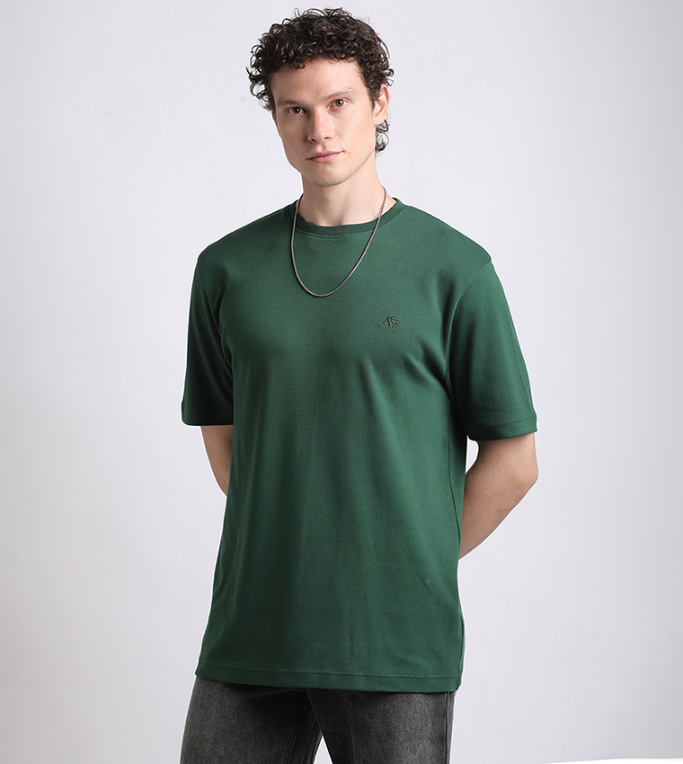 Aero Guys Logo Embroidered T-Shirt