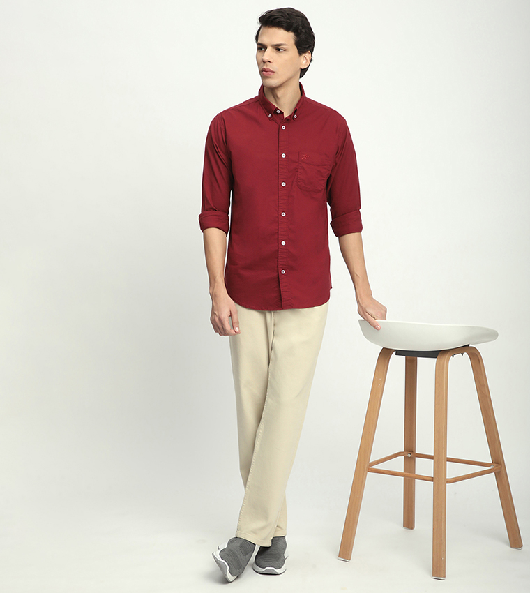 Aero Men's Button-Down Collar Shirt