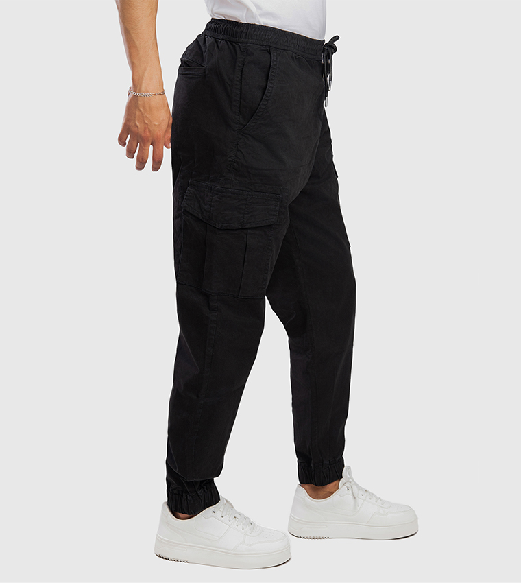 Aero Men's Drawstring Waist Cargo Pants