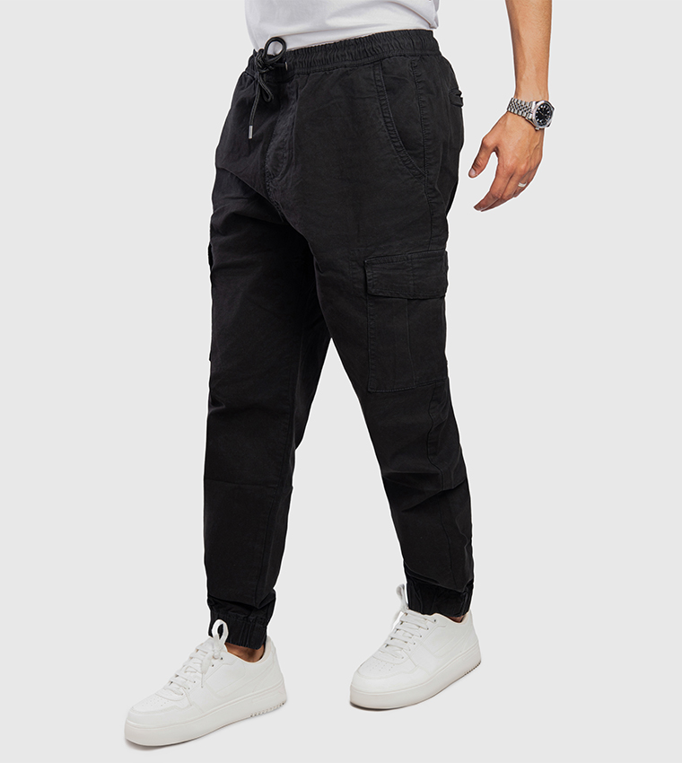Aero Men's Drawstring Waist Cargo Pants