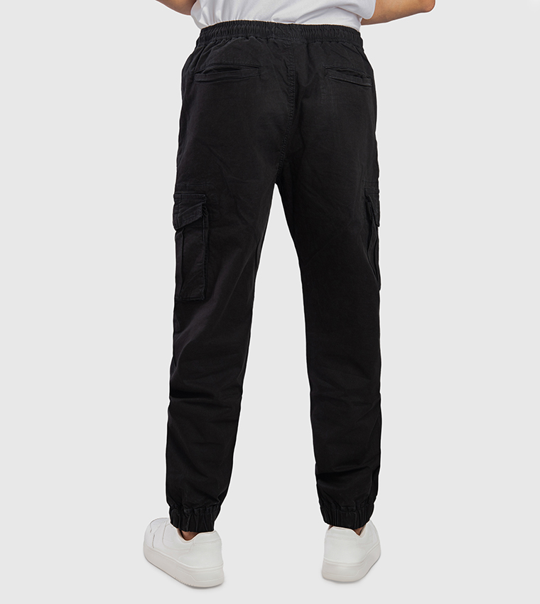 Aero Men's Drawstring Waist Cargo Pants