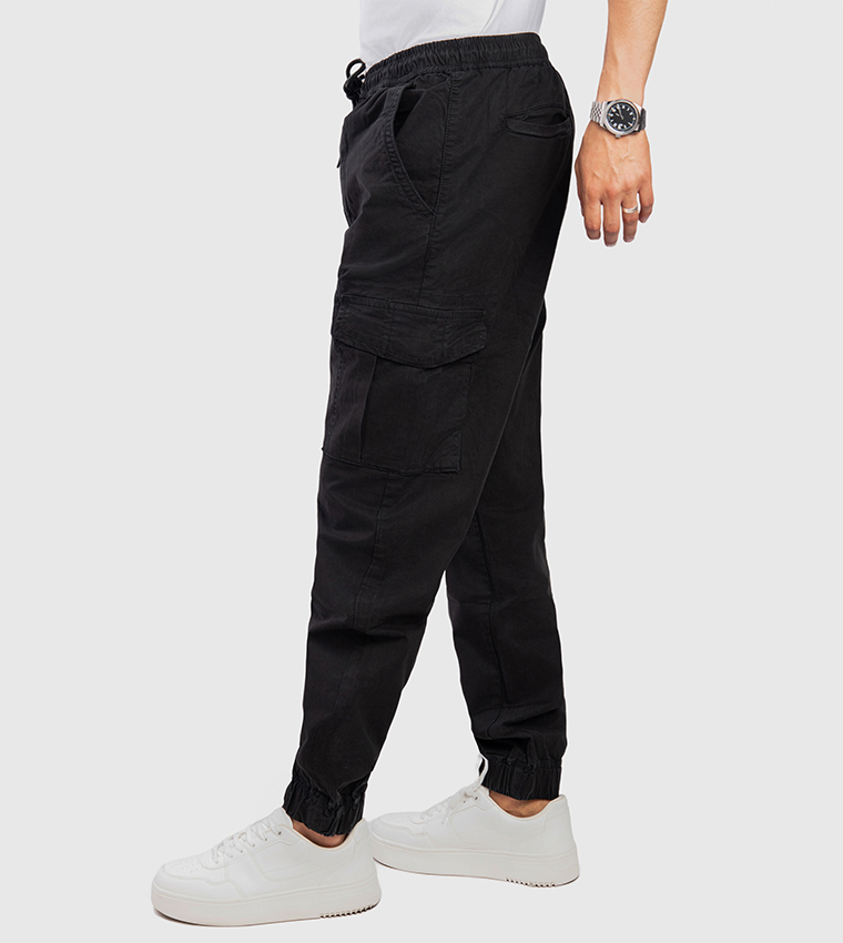 Aero Men's Drawstring Waist Cargo Pants
