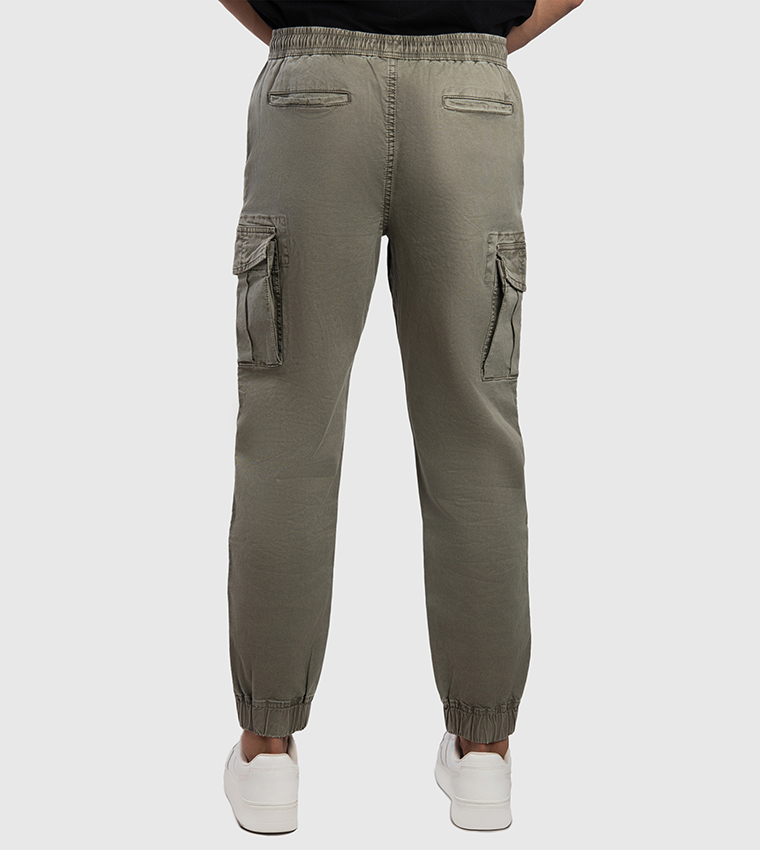 Aero Men's Drawstring Waist Cargo Pants
