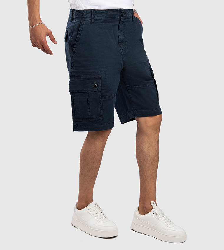 Aero Men's Mid Rise Cargo Shorts