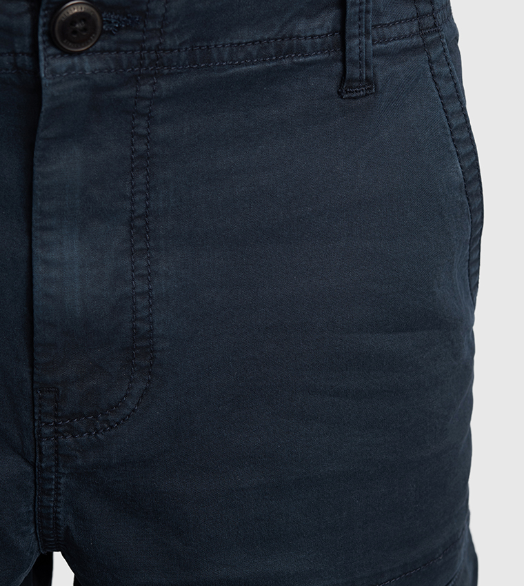 Aero Men's Mid Rise Cargo Shorts