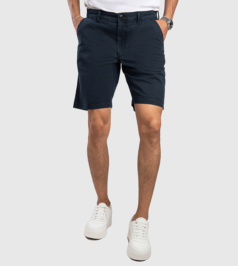 Aero Men's Mid Rise Chino Shorts