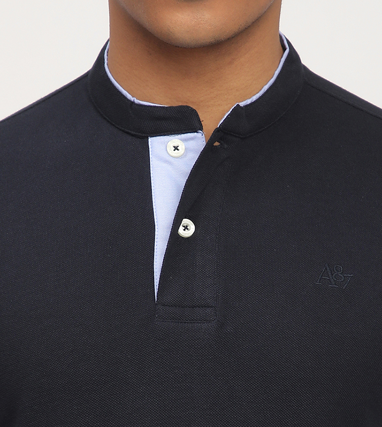 Aero Men's Logo Embroidered Polo T-Shirt